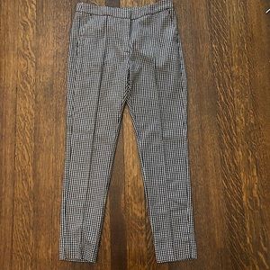 Mango checkered pants